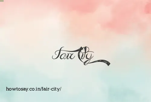 Fair City
