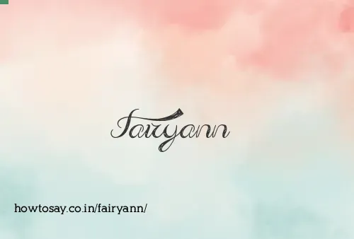 Fairyann