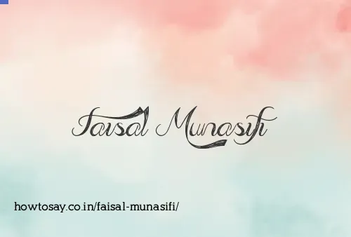 Faisal Munasifi