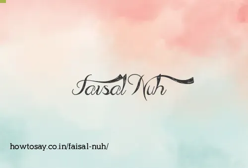 Faisal Nuh