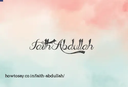 Faith Abdullah