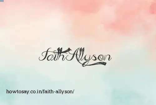 Faith Allyson