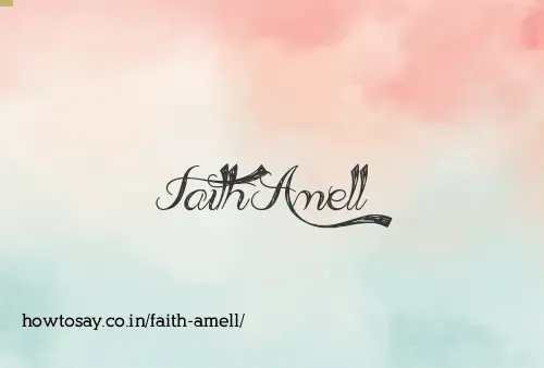 Faith Amell