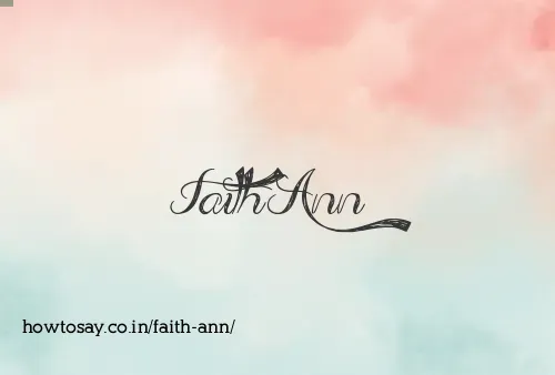 Faith Ann