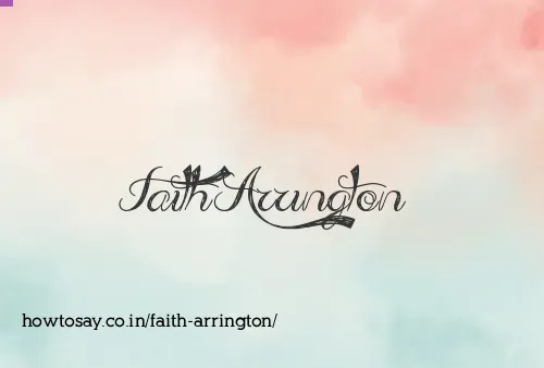 Faith Arrington