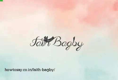 Faith Bagby