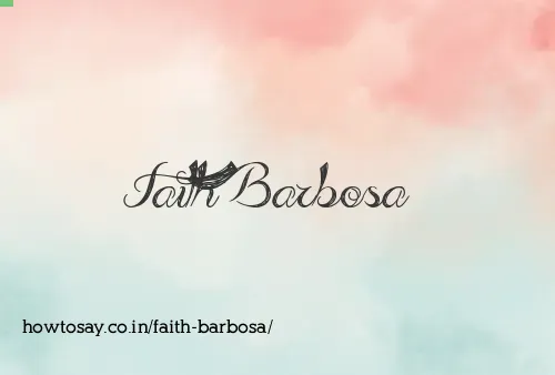 Faith Barbosa
