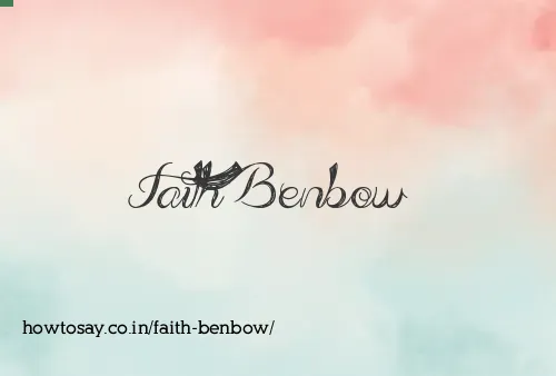 Faith Benbow