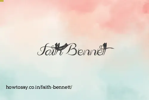 Faith Bennett
