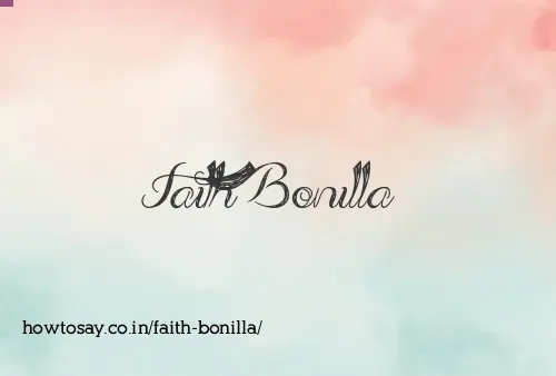 Faith Bonilla