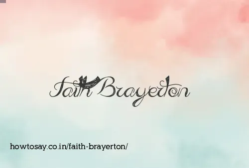 Faith Brayerton