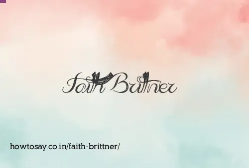 Faith Brittner