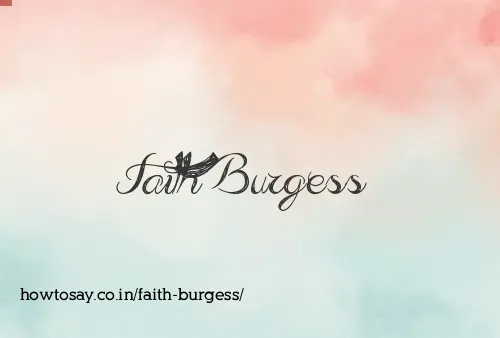 Faith Burgess