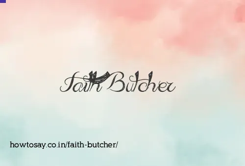 Faith Butcher