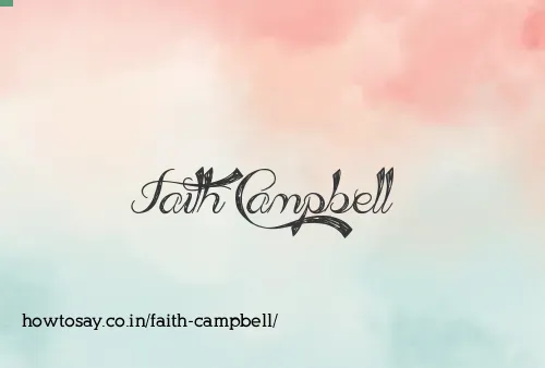 Faith Campbell
