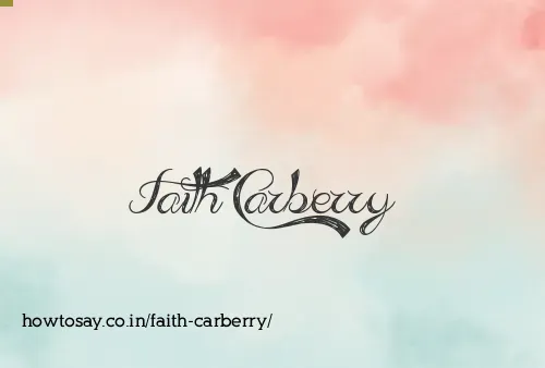 Faith Carberry