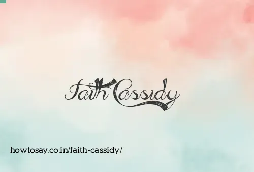 Faith Cassidy