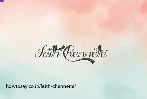 Faith Chennette