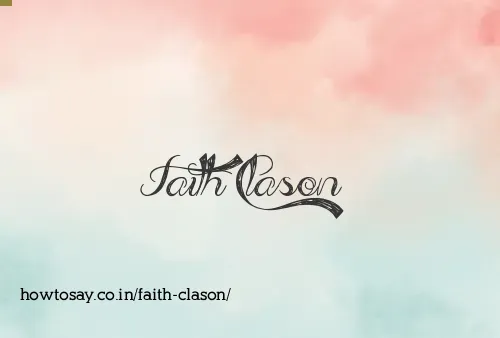 Faith Clason