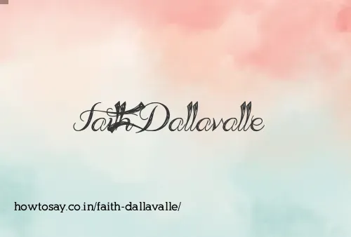 Faith Dallavalle