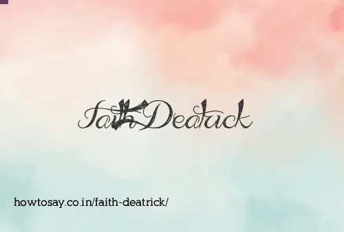 Faith Deatrick