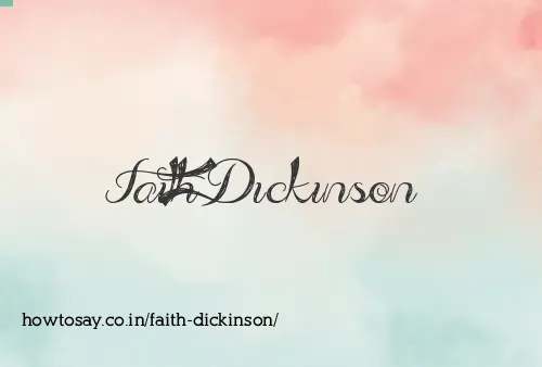 Faith Dickinson