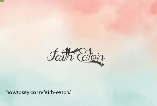 Faith Eaton