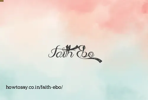 Faith Ebo