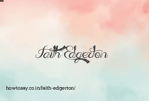Faith Edgerton