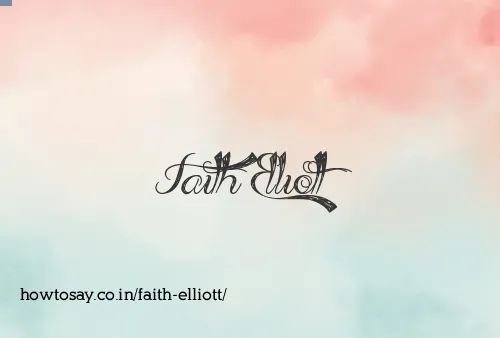 Faith Elliott