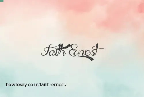 Faith Ernest