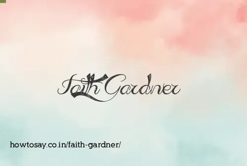 Faith Gardner