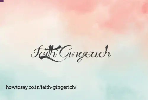 Faith Gingerich