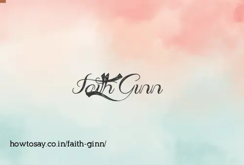 Faith Ginn