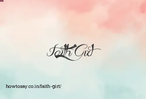 Faith Girt