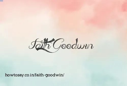 Faith Goodwin