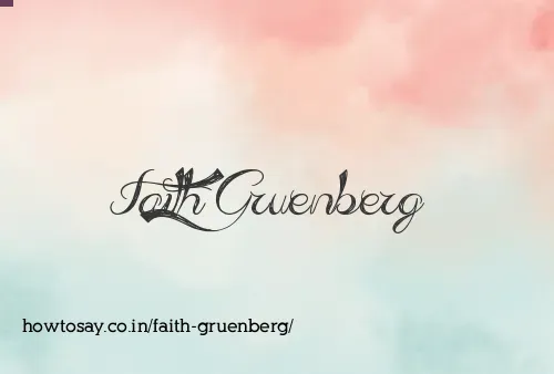 Faith Gruenberg
