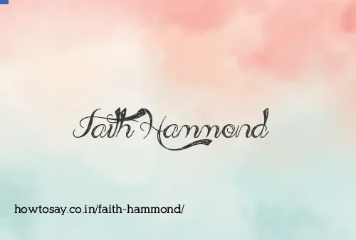 Faith Hammond