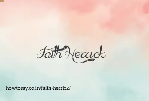 Faith Herrick