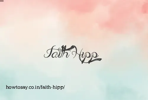 Faith Hipp