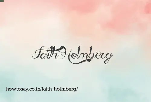 Faith Holmberg