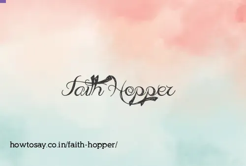 Faith Hopper