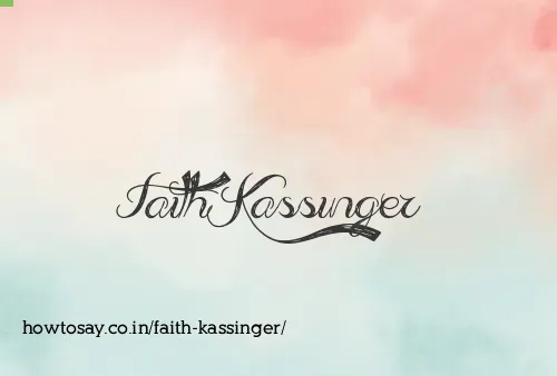 Faith Kassinger