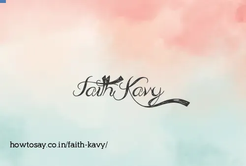 Faith Kavy