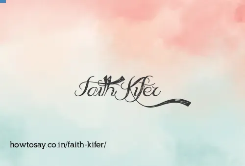 Faith Kifer