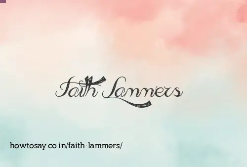 Faith Lammers