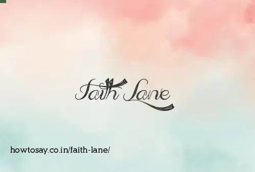 Faith Lane