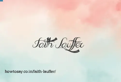 Faith Lauffer
