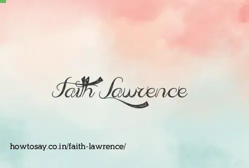 Faith Lawrence