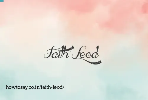 Faith Leod